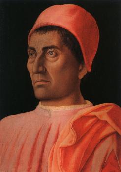Andrea Mantegna : Portrait of the Protonary Carlo de Medici